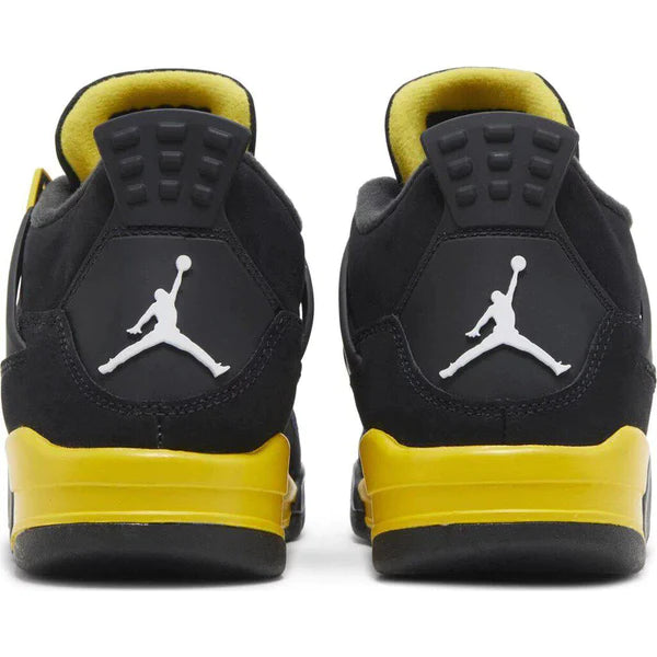 Jordan 4 retro sales black and yellow