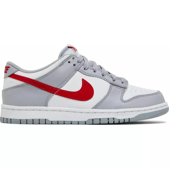 Nike Dunk Low 'Grey Red' (GS) – Boosted Kicks