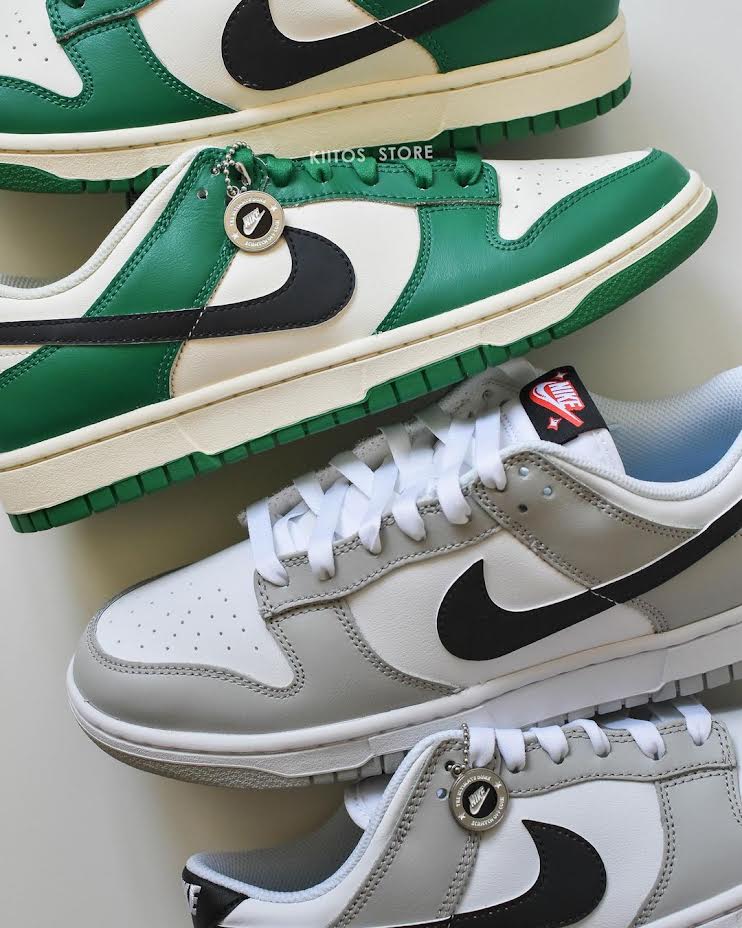 Nike Dunk Low Retro Lottery Pack Green Grey