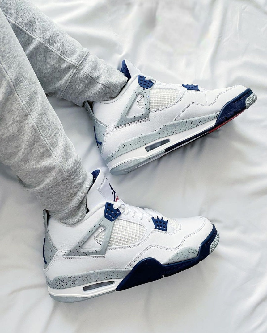 Nike Air Jordan 4 'Midnight Navy' – Boosted Kicks