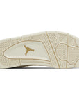 Nike Air Jordan 4 'Metallic Gold' (W)