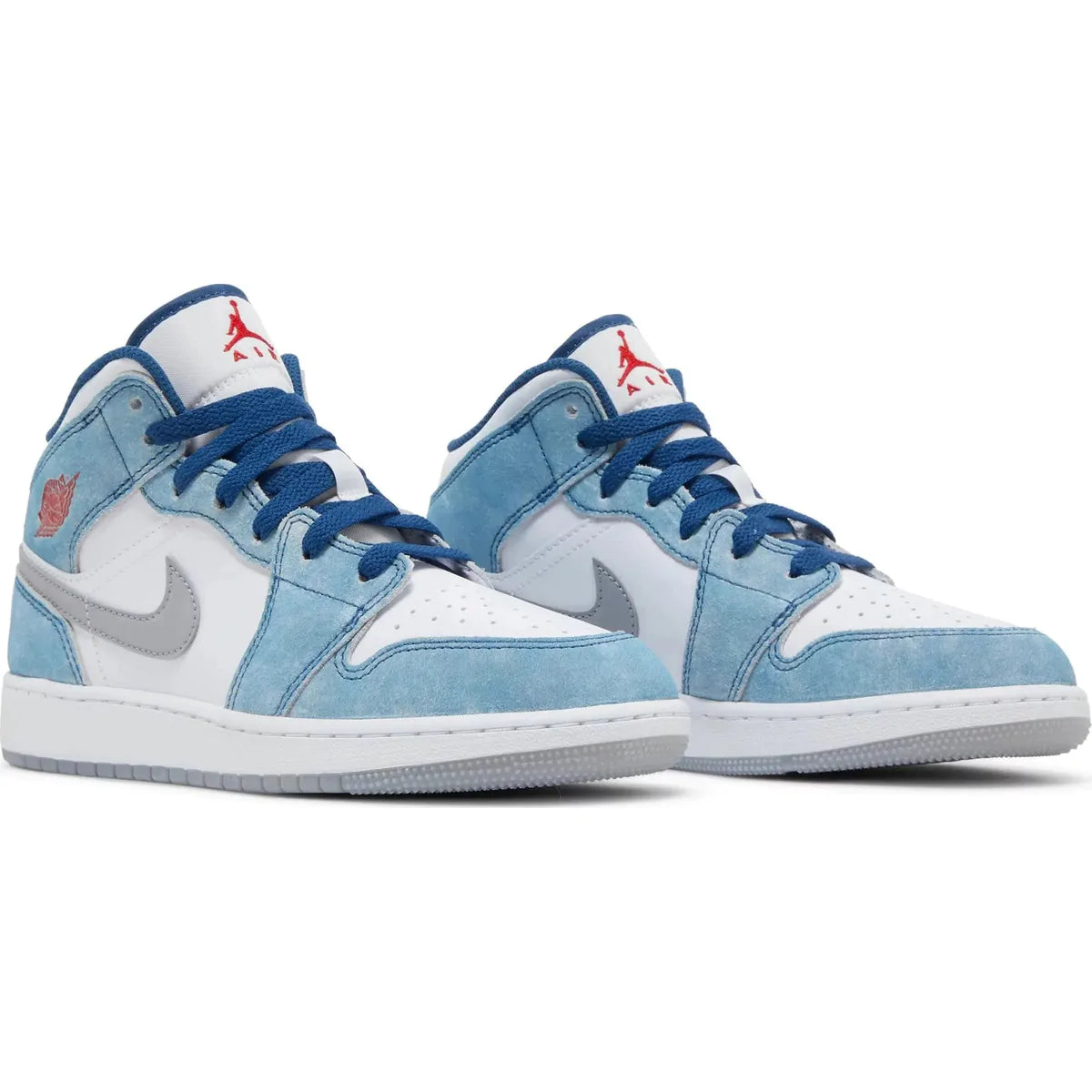 Nike Air Jordan 1 Mid SE &#39;French Blue&#39; (GS)
