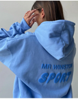 Mr Winston Blueberry Puff Puff Hooded Sweat