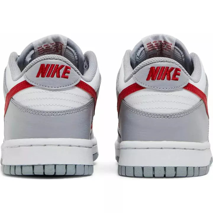Nike Dunk Low 'Grey Red' (GS) – Boosted Kicks